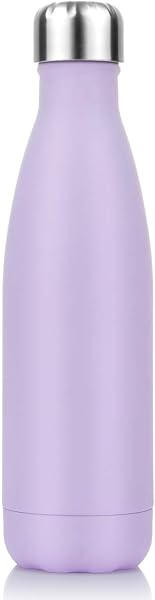 Lalafancy Botella de Agua Acero Inoxidable 350ml/500ml/750ml, Aislamiento de Vacío de Doble Pared, Botella Termica de Frío/Caliente para Niños, Deporte, Oficina, Gimnasio, Ciclismo - 1
