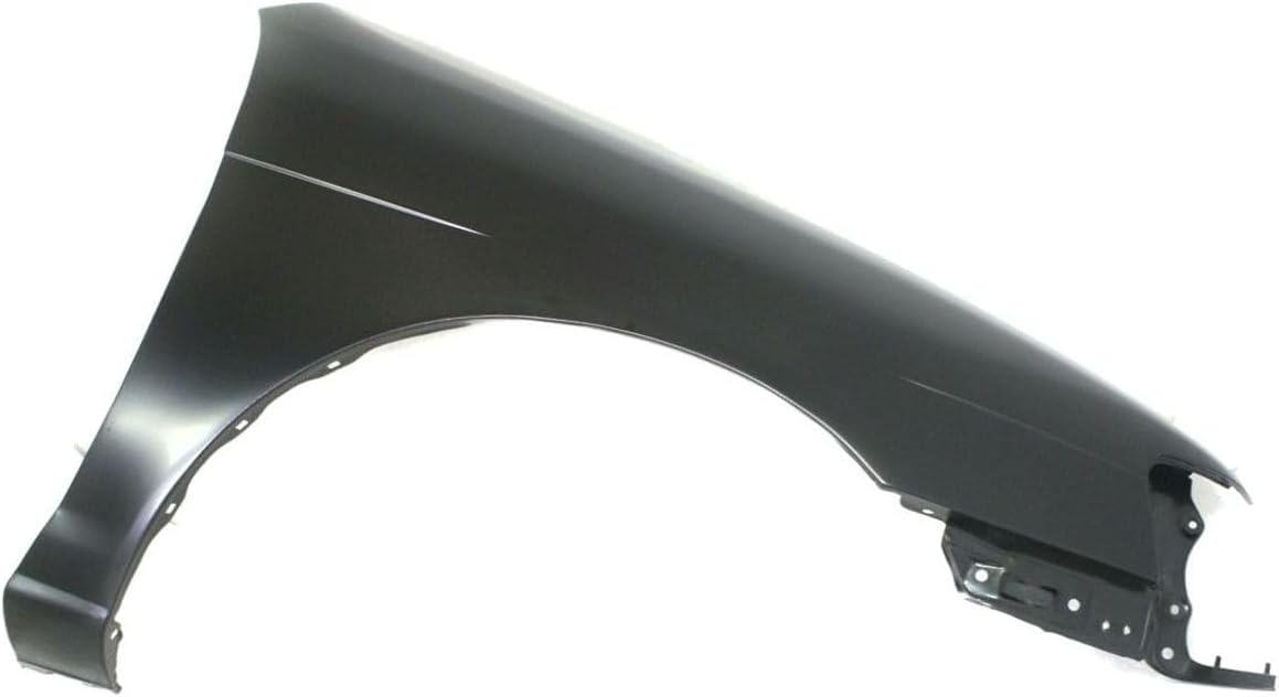 Repair Quarter Panel Patch 1pc Front Right Passenger Side Steel Primed for Toyota for Tercel Dlx/LE/S/Std 1991-1994 Car without Molding Holes TO1241112 14888185