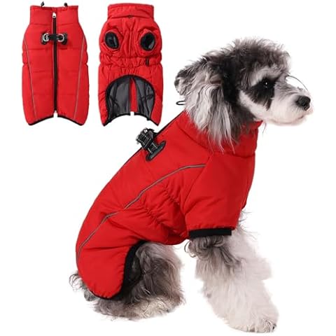 Poseca Waterproof Reflective Dog Winter Coat Cover