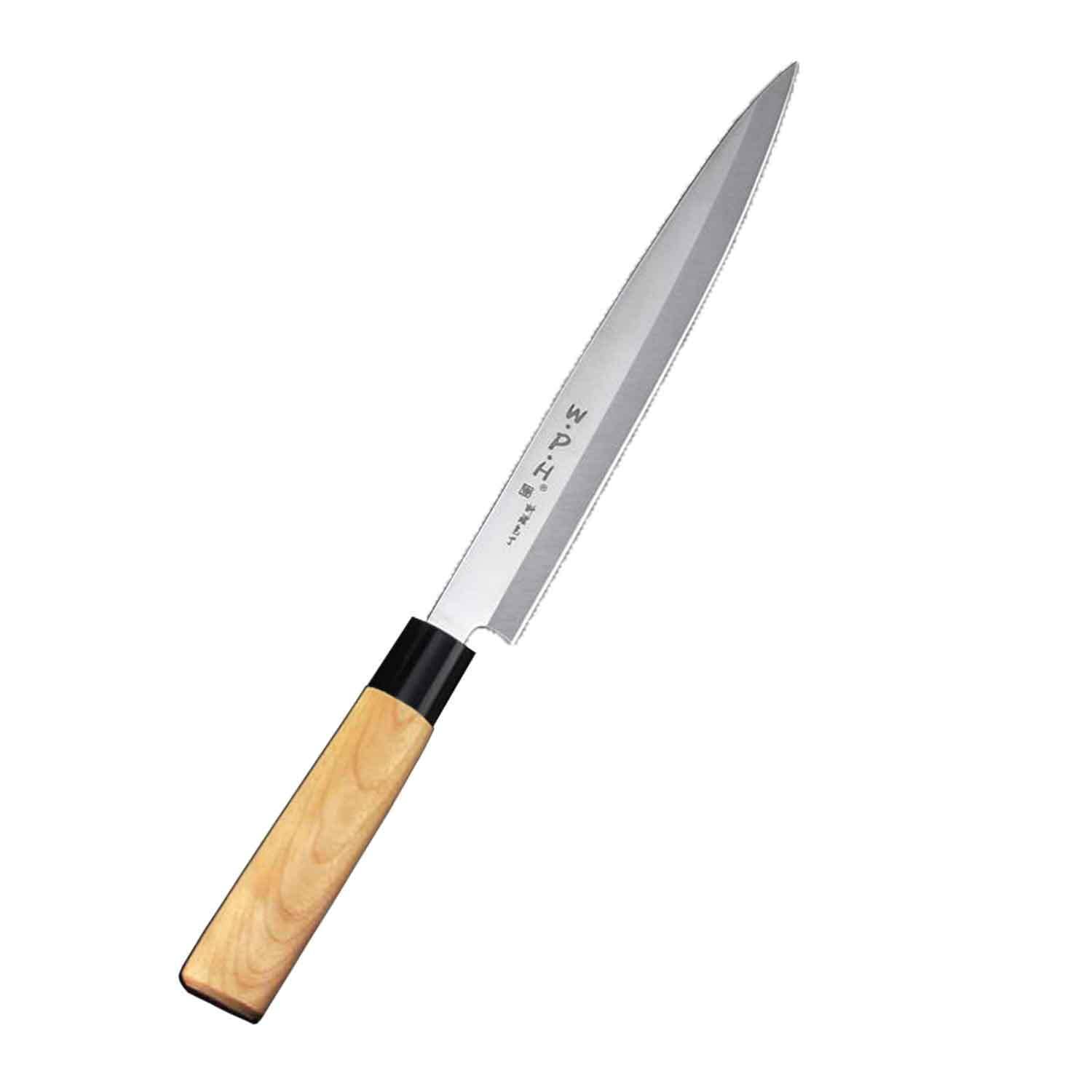 Muxel EIN Messer viele Namen Sashimi Sushi Yanagiba Knife Das Fischmesser für viele Anwendungen