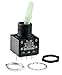 NKK Switches TL22DFAW015F STD SIZE TOGGLE/ILLUMINATED/PANEL MOUNT
