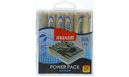 maxell - Pilas alcalinas (paquete de 24 unidades, paquete de 24 unidades)