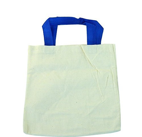 Plain Cotton Bags - 22cm x 22cm (6)