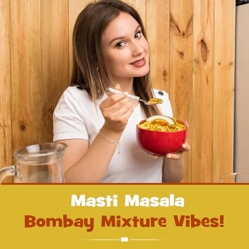 Image of Panchi Bombay Mixture Namkeen (300g) Spicy and Crunchy Indian Snack Mix Perfect Blend of Nuts Seeds and Spices Tasty and Flavorful Ideal for Snacking