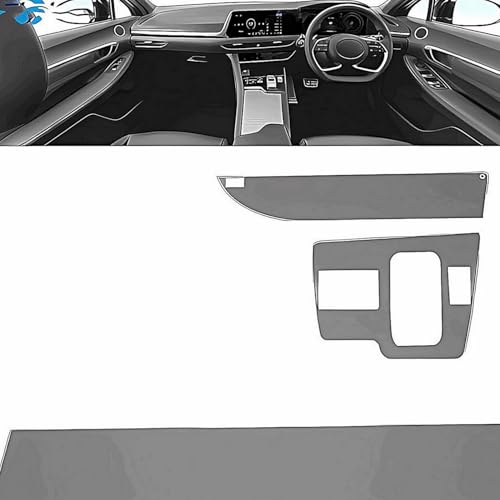 Consola sin arañazos con película protectora de TPU para Hyundai Sonata LHD 5