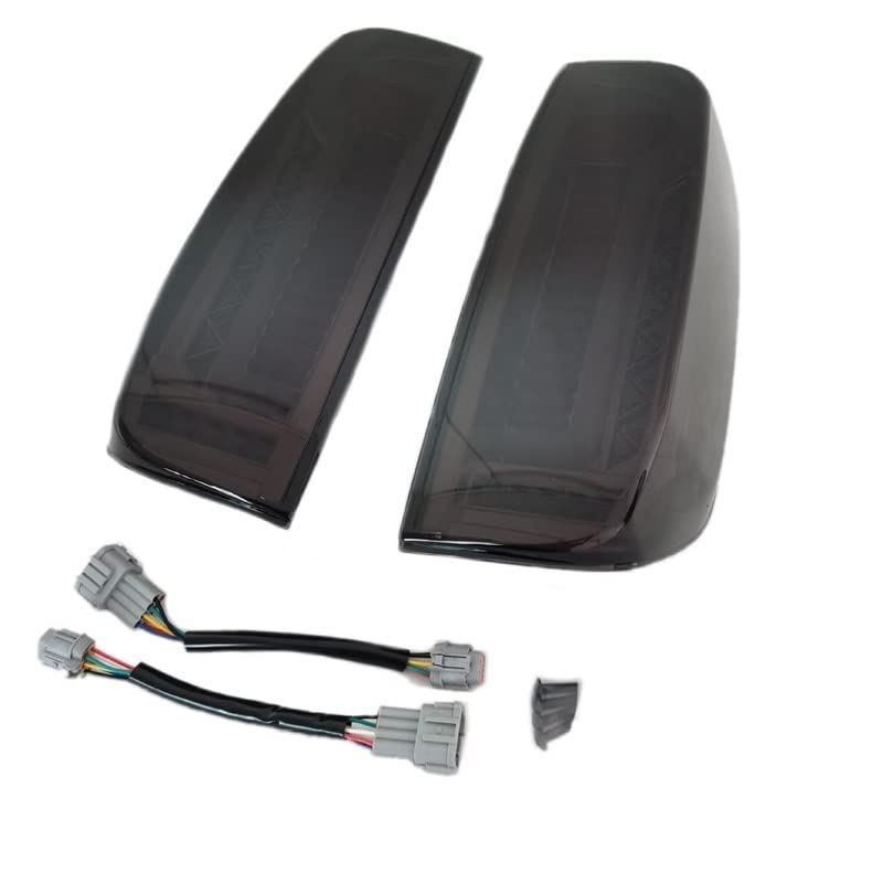 Ópticas traseras Nissan Navara D40 2004-2014 con acabado resistente y luces dinámicas 2