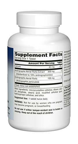 Planetary Herbals Full Spectrum Andrographis 400Mg Support Healthy Digestive, Cardiovascular & Unrinary Systems - Support For Healthy Liver & Immune Function - Ayurvedic Herb - 120 Tablets #TOP1