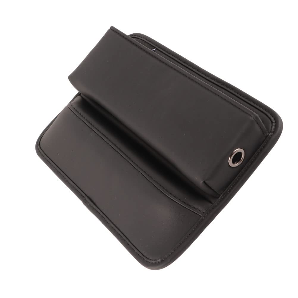 Dioche Console Side Storage Car Seat Interspace Filler Organizer Multifunctional Auto Console Side Storage Box for Effective Organization (black) — view 8