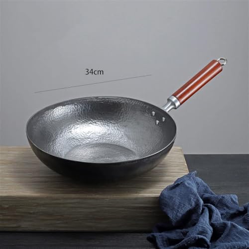 Wok resistente sin revestimiento para inducción miniatura 5