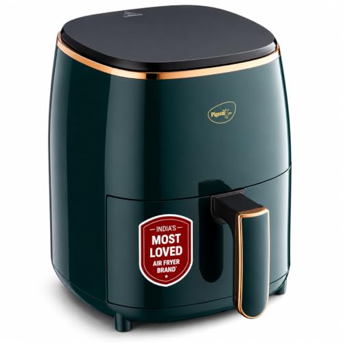 Pigeon Healthifry Digital Air Fryer, 360° High Speed Air Circulat...