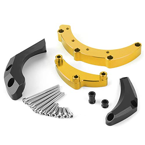Acouto For Yamaha Mt‑09 Fj‑09 Xsr900(Gold) Motorcycle Engine Case Saver Crash Pad Frame Sliders Protector Fit For Yamaha Mt‑09 Fj‑09 Xsr900(Gold) Powersports-Engine-Guards #TOP4