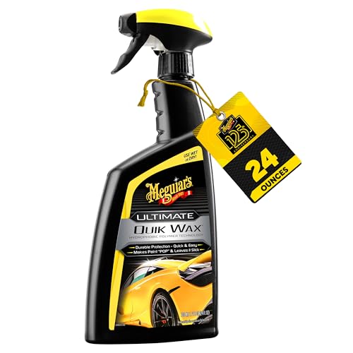 Meguiar's Ultimate Wash and Wax Bundle with Meguiar's Microfiber Wash Mitt, Perfect for Completing a Car Wash, Getting a Brilliant Shine, and Protecting Your Car’s Finish, Safe for all Car Exteriors