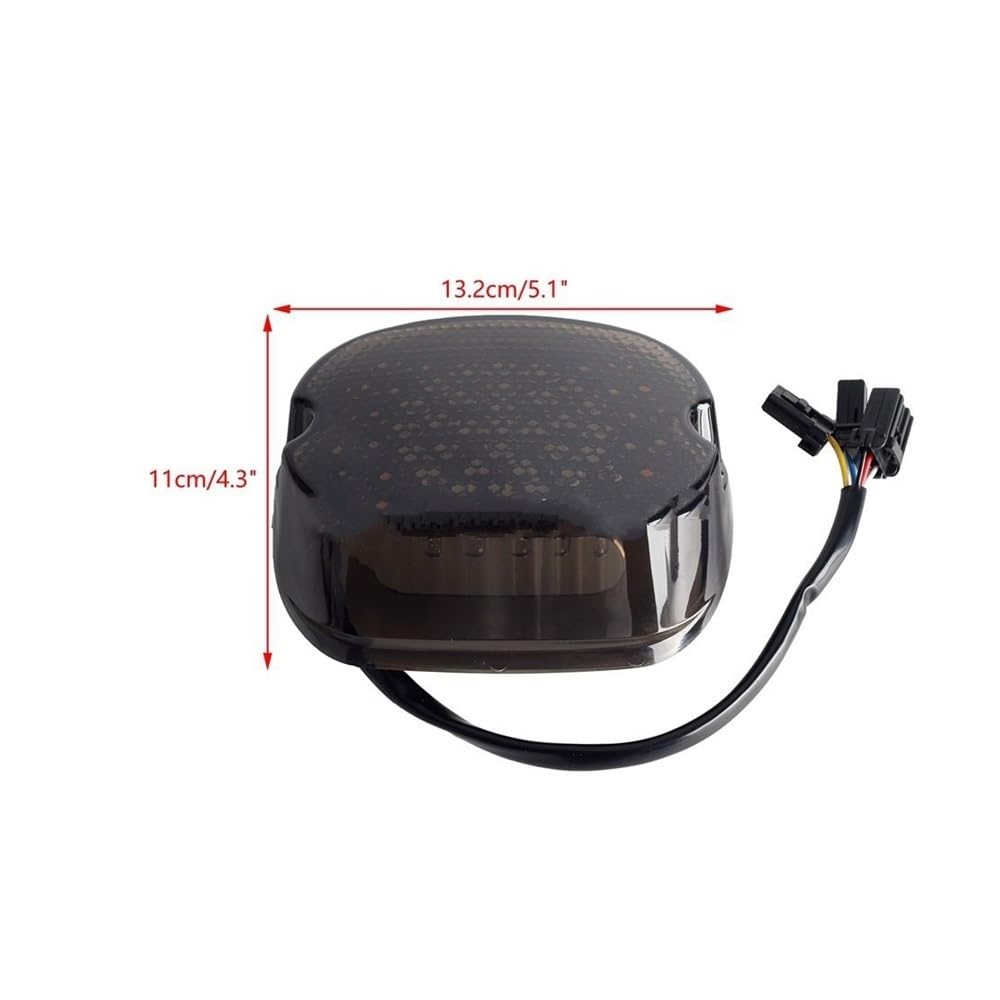 Freno Luce Stop Lampada 12v Moto LED Fanale Posteriore Indicatori Freno Lampada Targa per per Dyna per Road per King per Electra per Glides FLHRSE XL FLST FXST