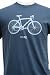 Infinite MPG Bike T Shirt L Blue Dusk