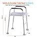 Raised Toilet Seats for Toilets, Elevated Toilet Seat Riser with Handles, Stand Alone Toilet Safety Frame for Elderly, Pregnant and Handicap, Support 330 lbs