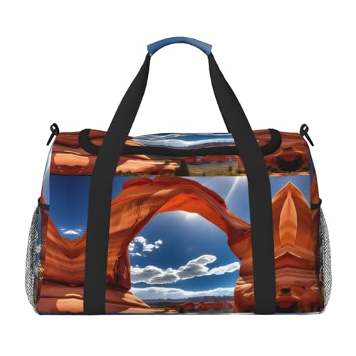Sac de sport Arches avec imprimé exclusif et format compact sous le siège