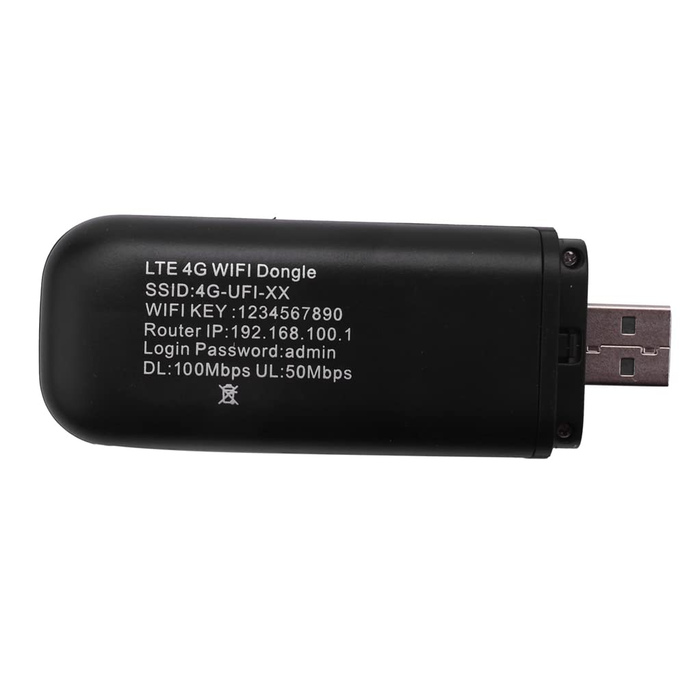ISTOVO 3X Modem USB 4G Router WiFi Dongle USB 150 Mbps con Slot per Scheda SIM Car Wireless Hotspot Pocket Mobile WiFi
