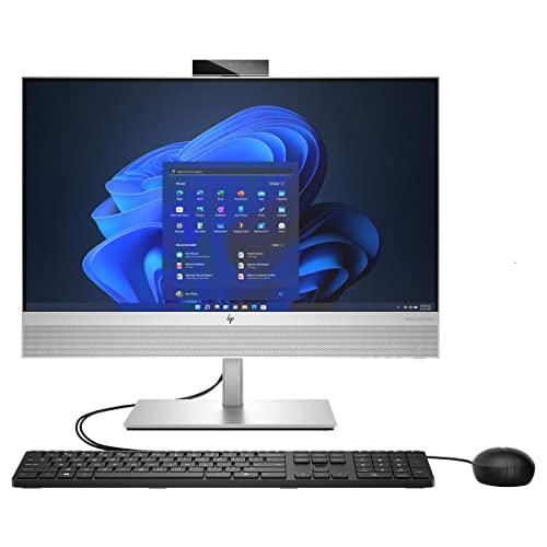 Image of HP EliteOne 840 G9 All-in-One Computer - Intel Core i7 12th Gen i7-12700 Dodeca-core (12 Core) 2.10 GHz - 16 GB RAM DDR5 SDRAM - 512 GB M.2 PCI Express NVMe SSD - 23.8 inch Full HD 1920 x 1080 - Desktop