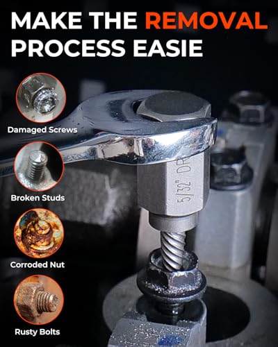 19-Piece Screw Extractor and Drill Bit Set
