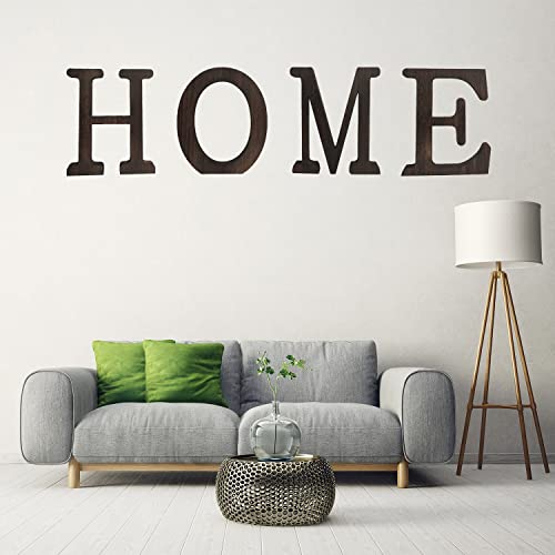 Agreenworld Large Wood Letters For Wall Decor, Rustic 3D Wooden Alphabets Block Word Sign, Diy Freestanding And Hanging Monogram Letter For Home Bedroom Office Wedding Party (S) #TOP4