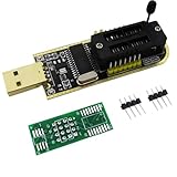 Doté d'une compatibilité avec port parallèle d'imprimante USB, conversion I2C et SPI, avec des tensions de sortie sélectionnables de 3,3 V ou 5 V, cet outil comprend des indicateurs d'alimentation et de lecture/écriture intégrés protégés par un fusible de récupération automatique pour des opérations fiables