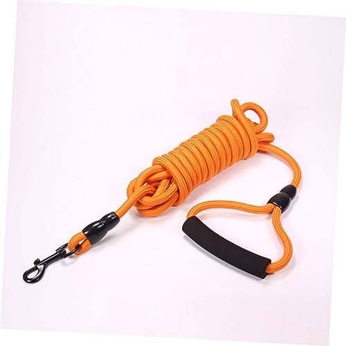 Sangle de formation pour chiens et chiots 10m pour stopper les fuites orange