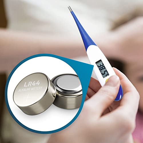 ABSINA AG13 LR44 Knopfzelle 1,5V Alkaline - auslaufsicher & langlebig – Ansicht 3