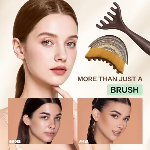 Brosse de contour lymphatique visage contre les traits fatigués