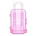 rongweiwang Mini Tronco de plástico de 18 cm Maleta de Viaje de la muñeca del Recorrido del Equipaje Caja Maleta Trolley de la muñeca de Juguete niños