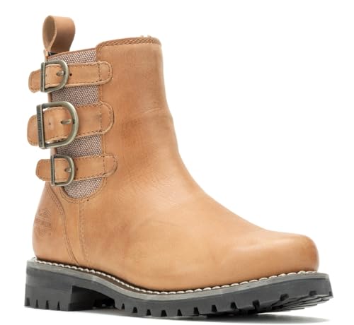 Harley-Davidson Women's Beasley 6-Inch Black or Tan Fashion Boots D87278, D87279 - Main Image