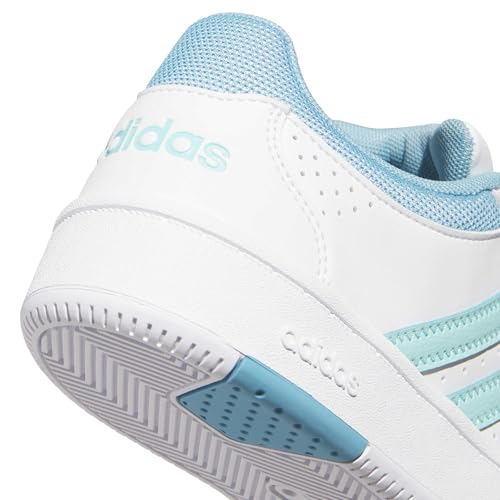 adidas Damen Hoops Classic Shoes, FTWR White/Flash Aqua/preloved Blue, 36 2/3 EU – Ansicht 5