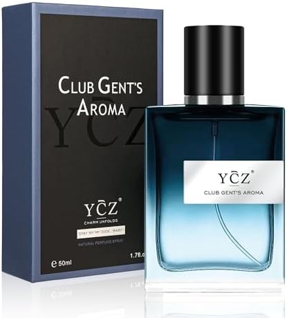 Ycz Club Gent's Aroma Cologne for Men, Eau de Parfum, 1.7 Fl Oz