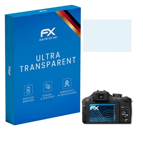 AtFoliX Displayschutzfolie Für Panasonic Lumix DMC-FZ150 – Ultraklar, Kratzfest (6H), Blasenfrei Montierbar