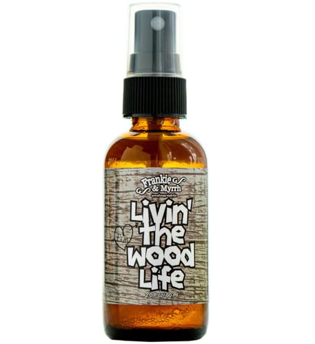 Frankie & Myrrh Livin' The Wood Life Aromatherapy Spray - Patchouli, Vanilla, Sandalwood, Cedar. Relaxation and Meditation Essential Oil Freshwater Mist. 100% Pure Oils. Frankie & Myrrh Livin' The Wood Life Aromatherapy Spray - Patchouli, Vanilla, Sandalwood, Cedar. Relaxation and Meditation Essential Oil Freshwater Mist. 100% Pure Oils.