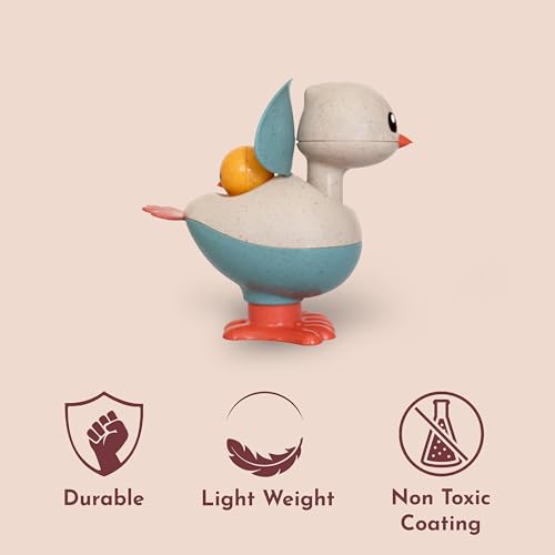 Image of Tolo Pop Up Chickens | Interactive Toy for Babies 6M+ Push-Down Action | pop up head, squeaky feet, baby toys, hand-eye coordination, fine motor skills, cause and effect toys, gift for kids, infants