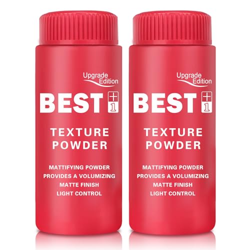 AWCCXMYM Hair Styling Powder for Men & Women Volumize and Texture Powder Strong Hold for All Hair Types with Matte Finish Non-Greasy Natural Look 2 Pc Set,30g