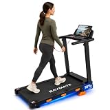 Baymate Cinta de Correr 10% Inclinación, 1-12 km/h, 3.0 CV, Carga 156 kg