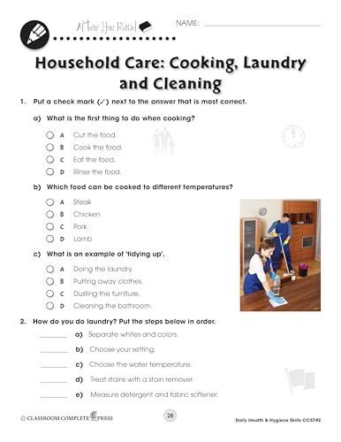 Daily Health & Hygiene Skills Gr. 6-12 - Classroom Complete Press (Life Skills Series) - Image 5