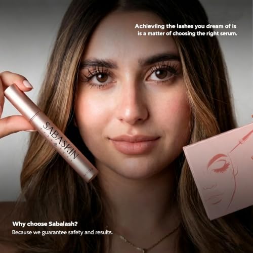 Sabaskin Lash Serum, Prostaglandin-Free Plant Serum for Eyelash Growth — view 6