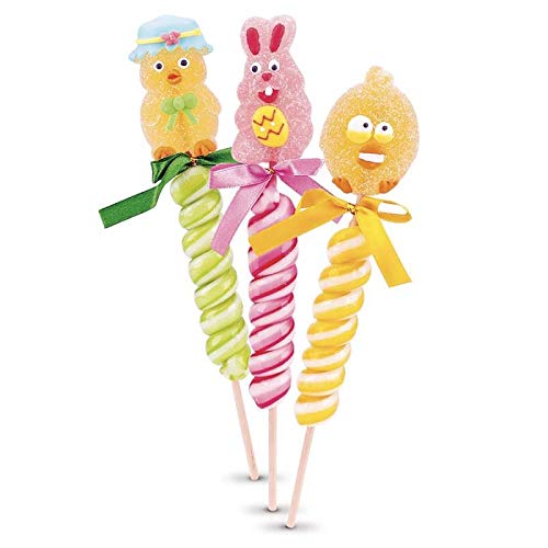 Chupetes - Cache-Cache Twisty - 12 Piruletas - Verde