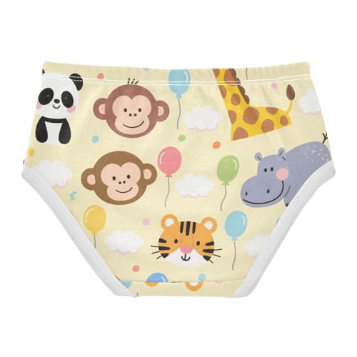 Training Panties Breathable Triangle Panties Comfort Underwear for Toddler Girls in Sizes 2T,3T, 4T, 5T, 6Y and 8Y2