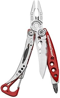 LEATHERMAN - Skeletool Lightweight Multitool with Combo Knife and Bottle Opener, Stainless Steel