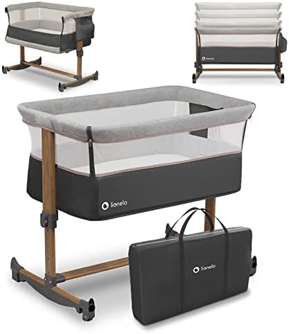 lionelo Leonie Cuna Bebe función de balanceo 5-Niveles de regulac...