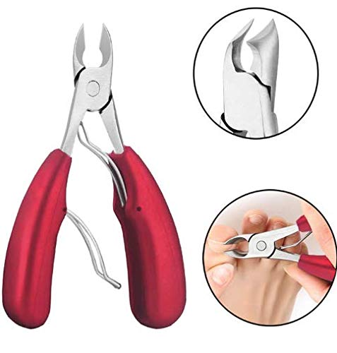 (60+2) Pack Ingrown Toenail Corrector Treatment Kit, Include 60 Pcs Ingrown Toenail Corrector Strips, Ingrown Toenail Lifter and Nail Clipper