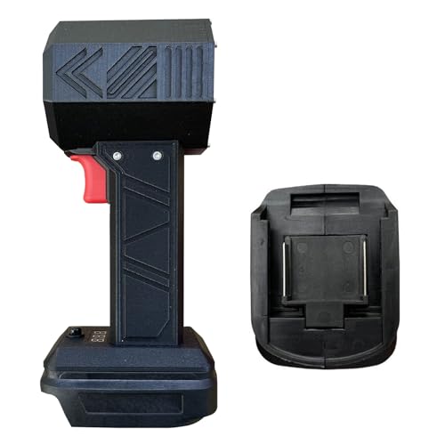 Thrust 1kg,Electric Cordless Leaf Blower, Handheld Electric Leaf Blower, Mini Jet Dry Blower ,Large car Dryer air Blower Turbo Fan,for Lawn, Outdoor, Car, Home (for makita batteris【no batteris】)