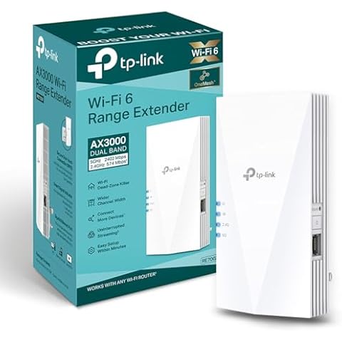 TP-Link RE700X WiFi 6 Range Extender Cover