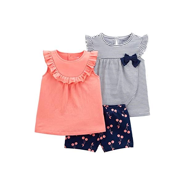 Simple-Joys-by-Carters-Toddlers-and-Baby-Girls-3-Piece-Playwear-Set