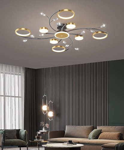 Lampe de plafond LED télécommandable à intensité variable chambre - 3