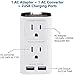 CASTRIES 2000W Voltage Converter 220 to 110 Power Converter ,Universal Travel Adapter and Converter Combo with 2.5A 2-Port USB Charging and EU/UK/AUS/US Worldwide Plug Adapter,White