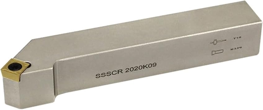 1pcs Lathe Turning Tool Holder SSSCR SSSCL External Turning Tool Holder SSSCR1212H09 SSSCR2020K09 SSSCR2020K12 SSSCL1212H09 SSSCL2020K09 Lathe Boring Bar Size SSSCL1212H09-L